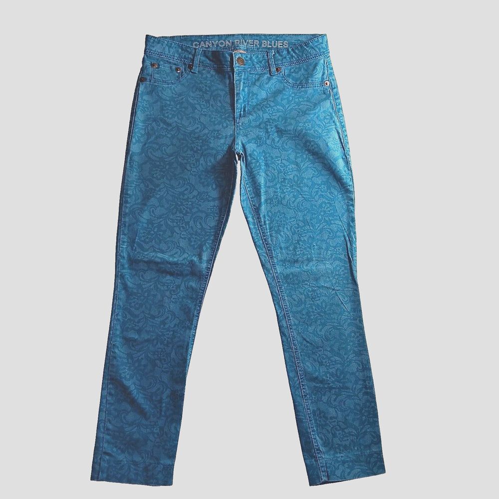 Canyon River Blues Jeans Womens Skinny Wash‎ Blue Denim Stretch Size 10